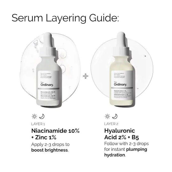 The Ordinary Niacinamide 10% + Zinc 1% Oil Control Serum 60ml