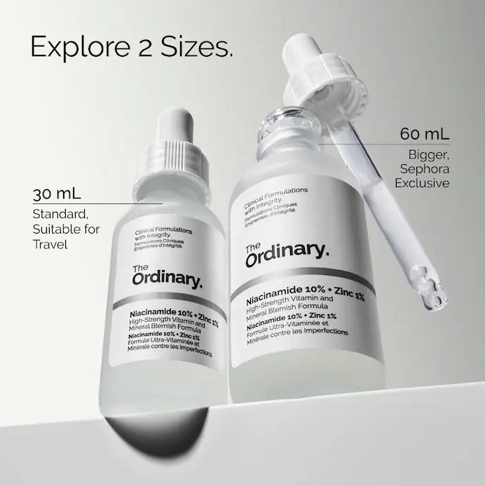 The Ordinary Niacinamide 10% + Zinc 1% Oil Control Serum 60ml