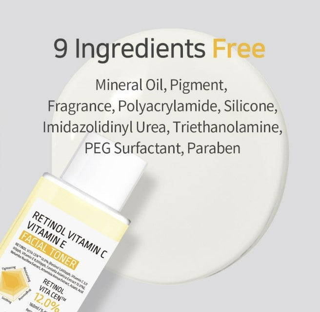 APLB Retinol Vitamin C Vitamin E Facial Toner 5.41fl. oz.