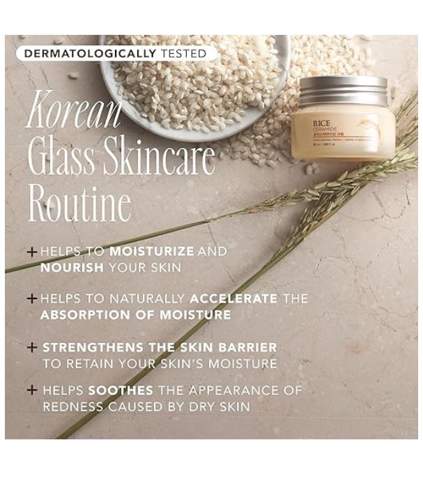 The Face Shop Rice Ceramide Moisturizing Cream 50ml / 1.69 fl. oz.