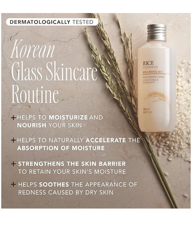 The Face Shop Rice Ceramide Moisturizing Toner 150ml / 5 fl. oz.