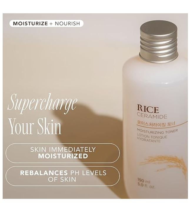 The Face Shop Rice Ceramide Moisturizing Toner 150ml / 5 fl. oz.