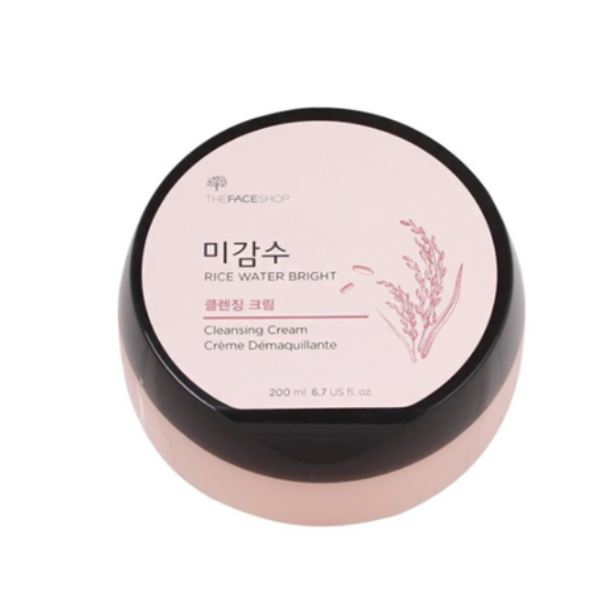 The Face Shop Rice Water Bright Facial Cleansing Cream 200mL / 6.7 fl. oz.