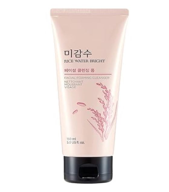 The Face Shop Rice Water Bright Foaming Facial Cleanser 150ml / 5 fl. oz.