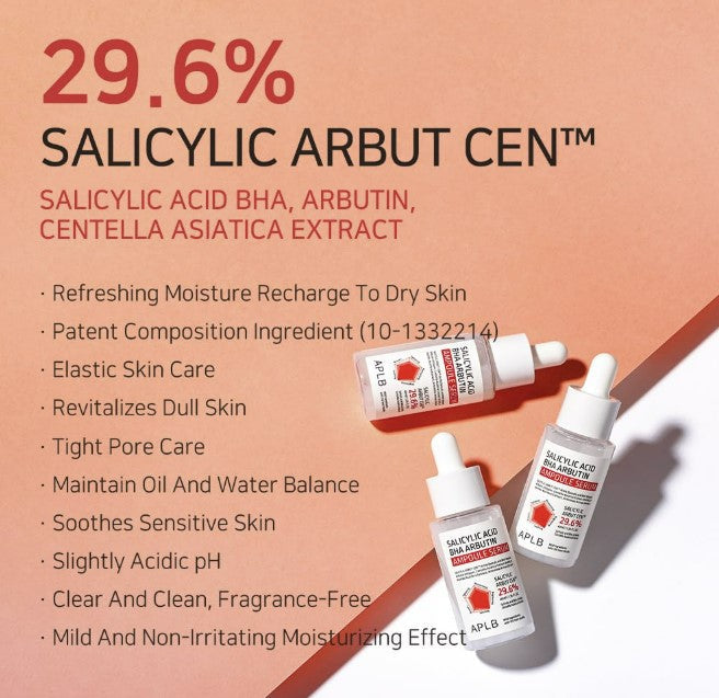 APLB Salicylic Acid BHA Arbutin Ampoule Serum 1.35fl. oz.