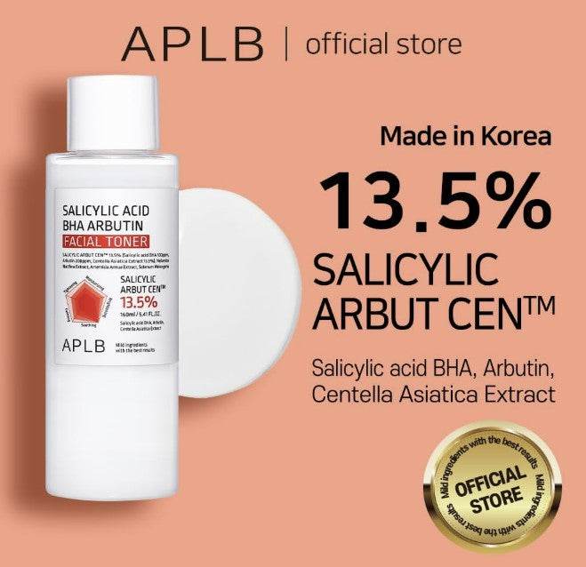 APLB Salicylic Acid BHA Arbutin Facial Toner 5.41fl. oz.