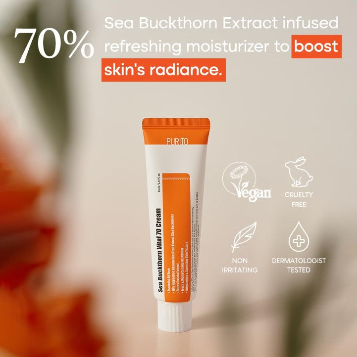 Purito Sea Buckthorn Vital 70 Cream 50ml