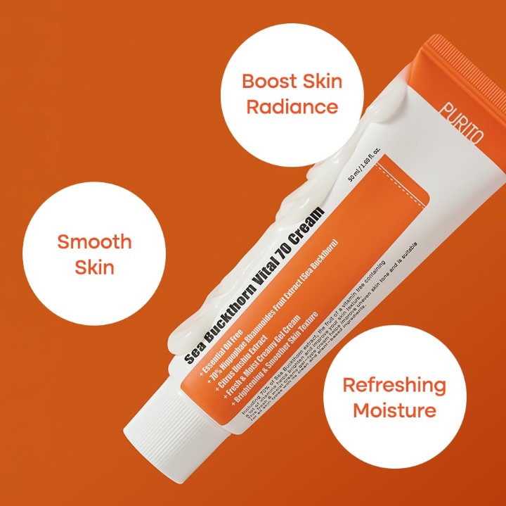 Purito Sea Buckthorn Vital 70 Cream 50ml