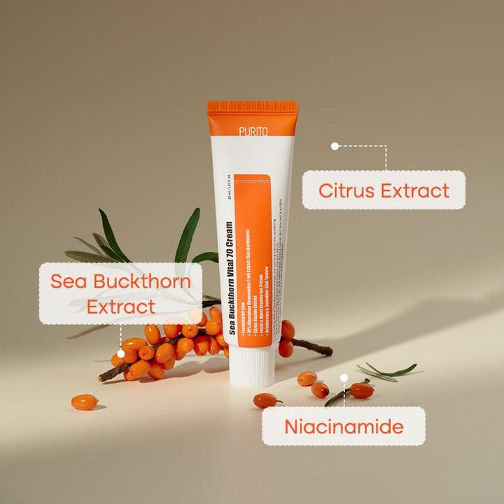 Purito Sea Buckthorn Vital 70 Cream 50ml