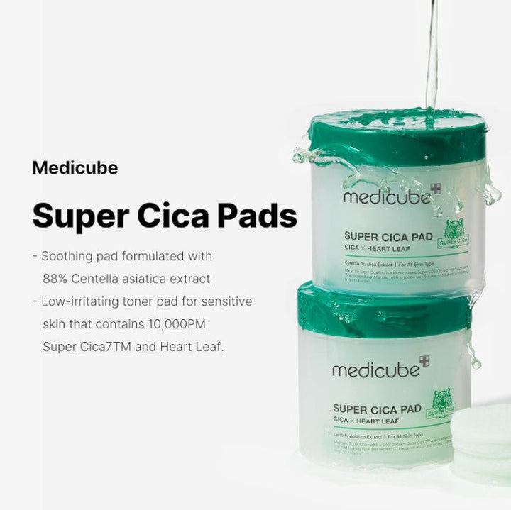 Medicube Super Cica Facial Toner Pads 70 Pads
