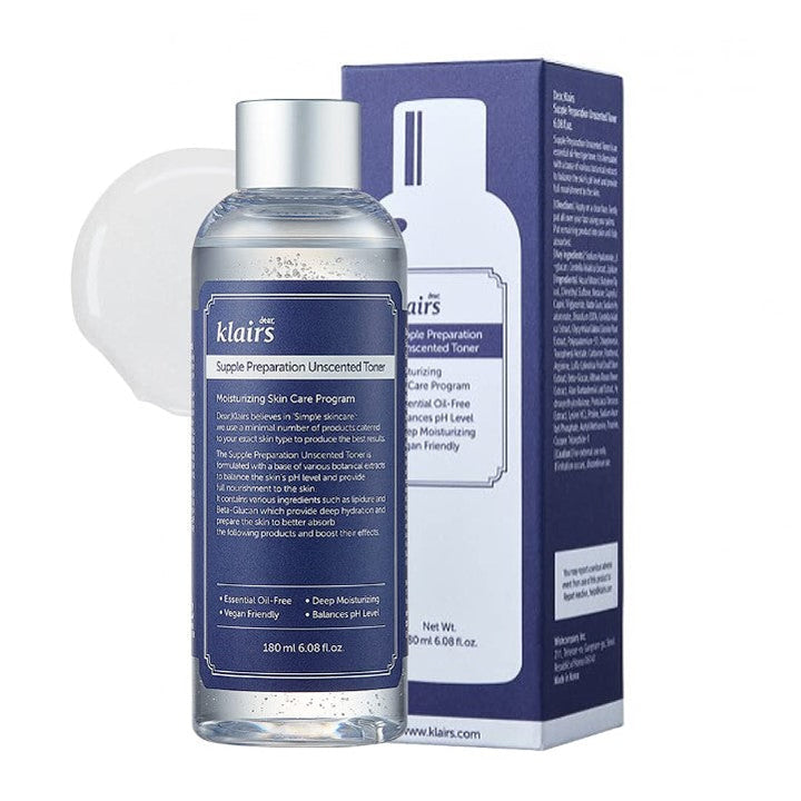 Dear Klairs Supple Preparation Unscented Toner 180ml / 6.08 fl. oz.