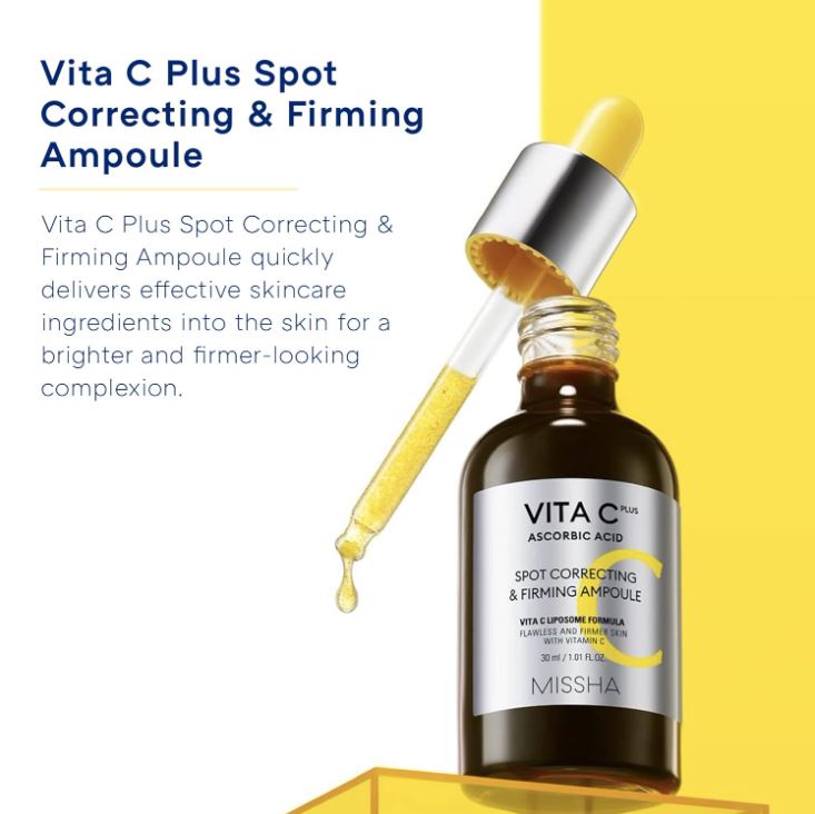 Missha VitaC Plus Spot Correcting Firming Serum Ampoule 30ml
