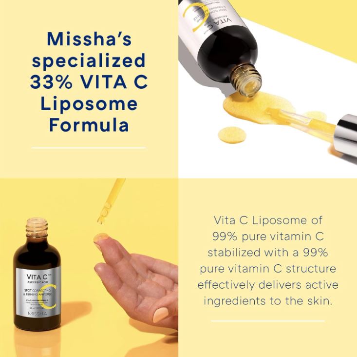 Missha VitaC Plus Spot Correcting Firming Serum Ampoule 30ml