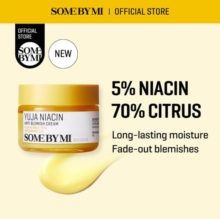 SOME BY MI Yuja Niacin Anti Blemish Cream 60ml / 2.02 oz