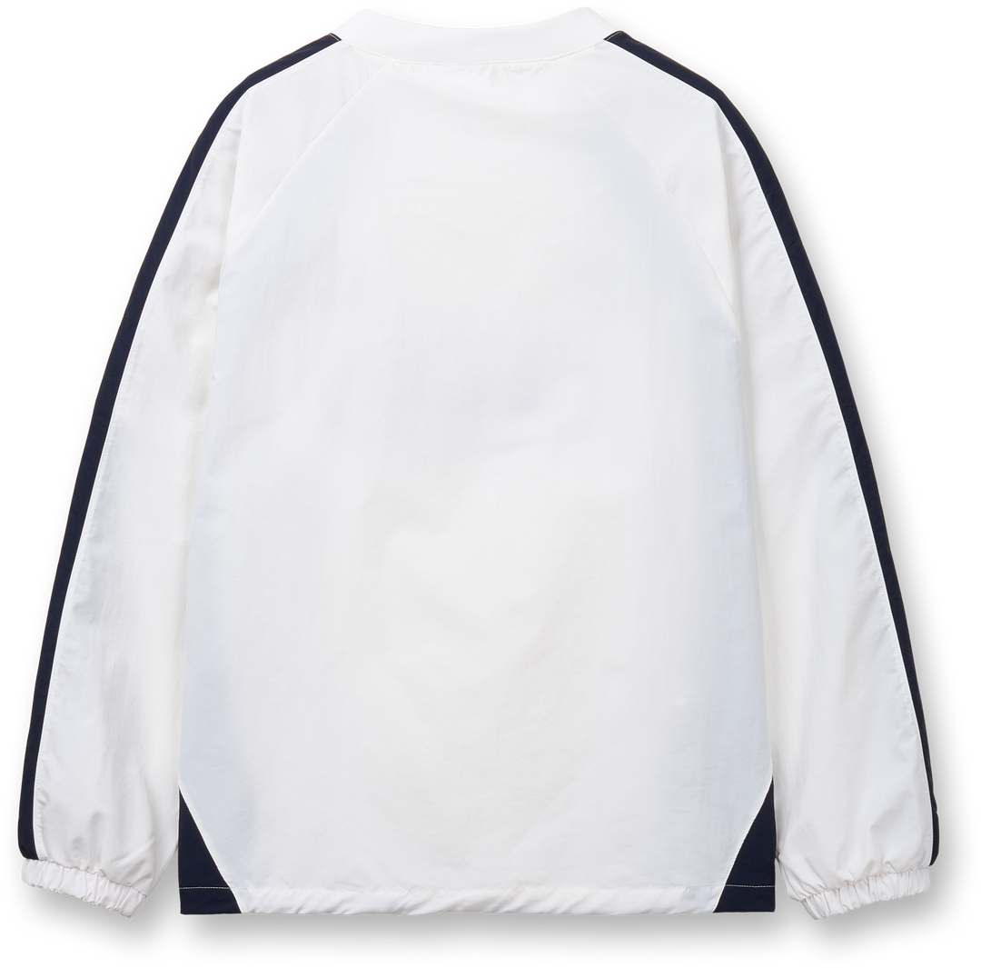 Tomboy Nylon Track Sweatshirt -  White