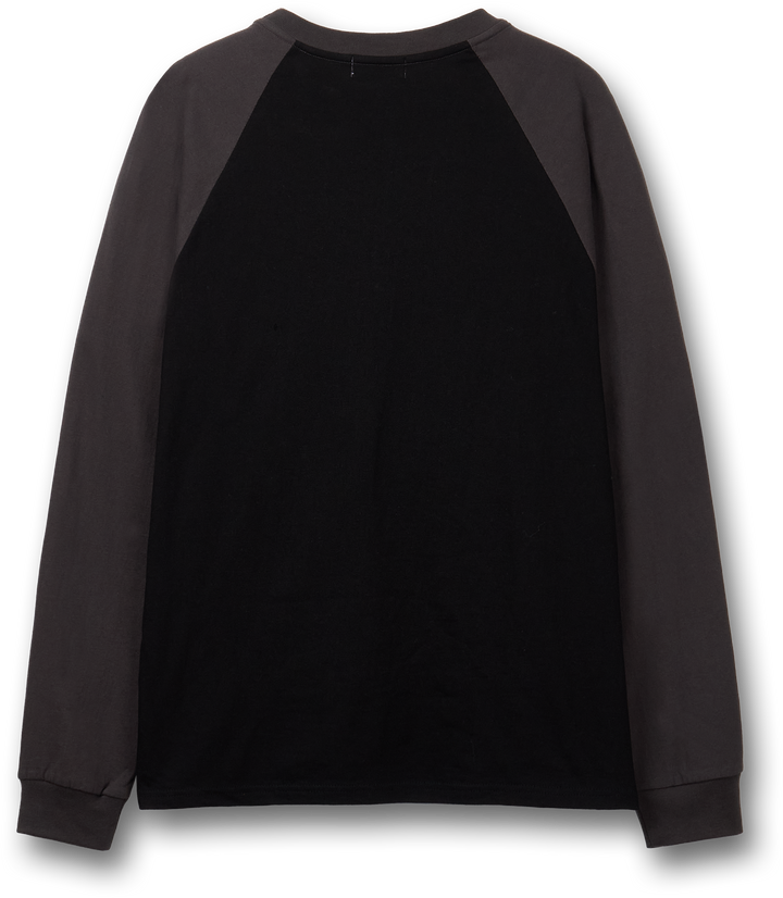 Urban Vintage Raglan Long Sleeve - Black