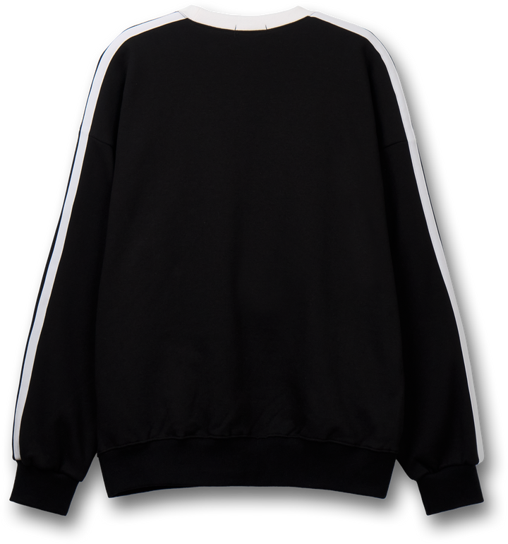 F1 Track Overfit Sweatshirt -  Black