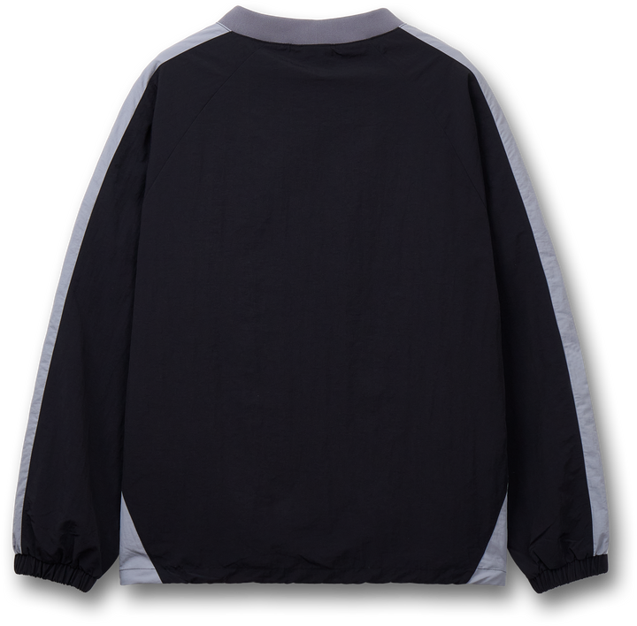 Tomboy Nylon Track Sweatshirt -  Black