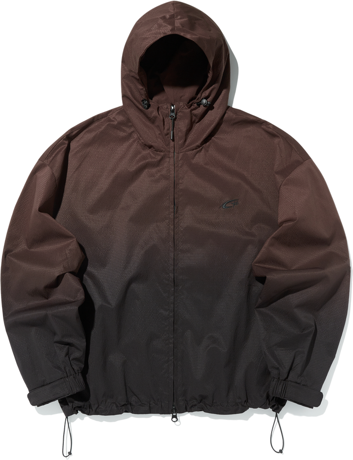 Gradient Windbreaker - BROWN