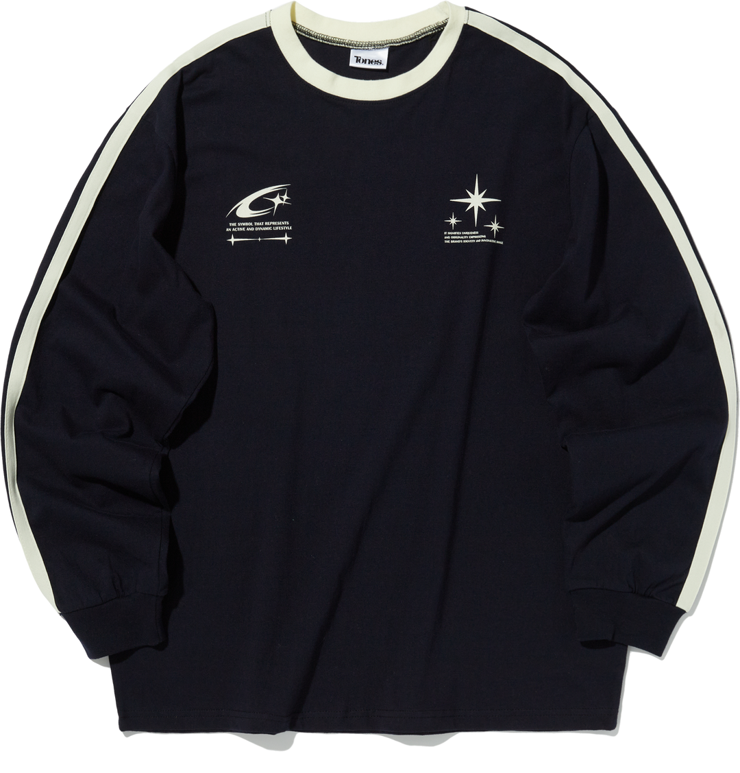 T-Vision Track Long Sleeve - NAVY