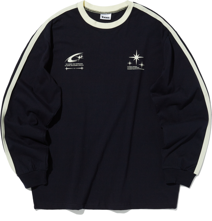 T-Vision Track Long Sleeve - NAVY