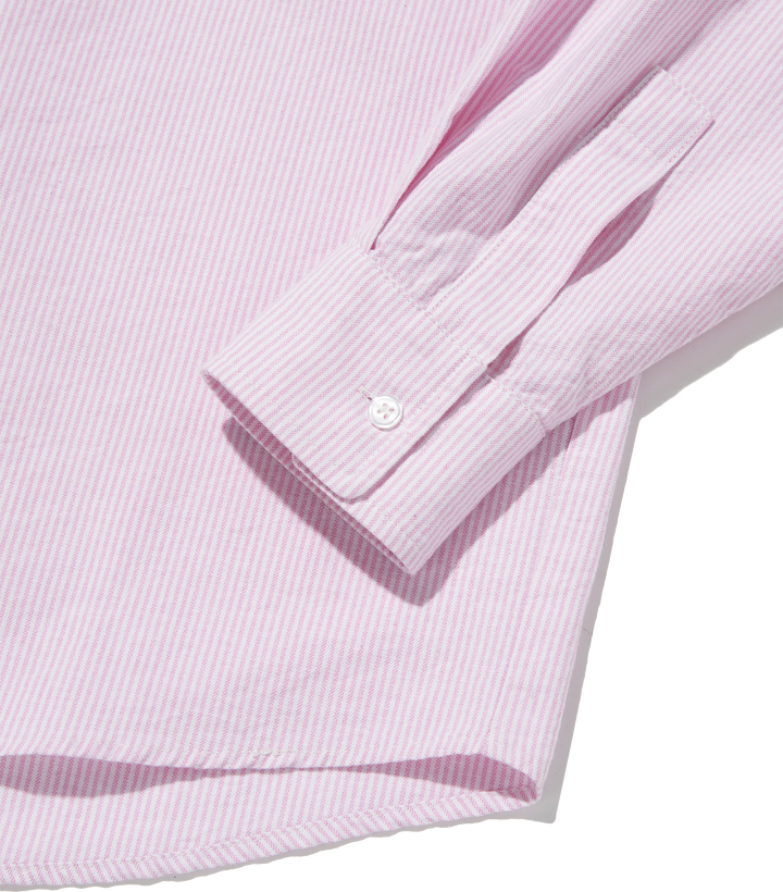 GW Stripe Oxford Shirt - PINK