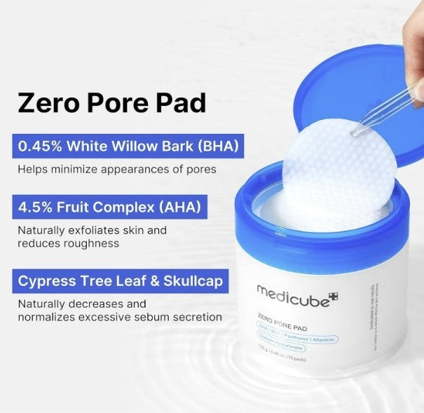 Medicube Zero Pore Pads 2.0 70 Pads